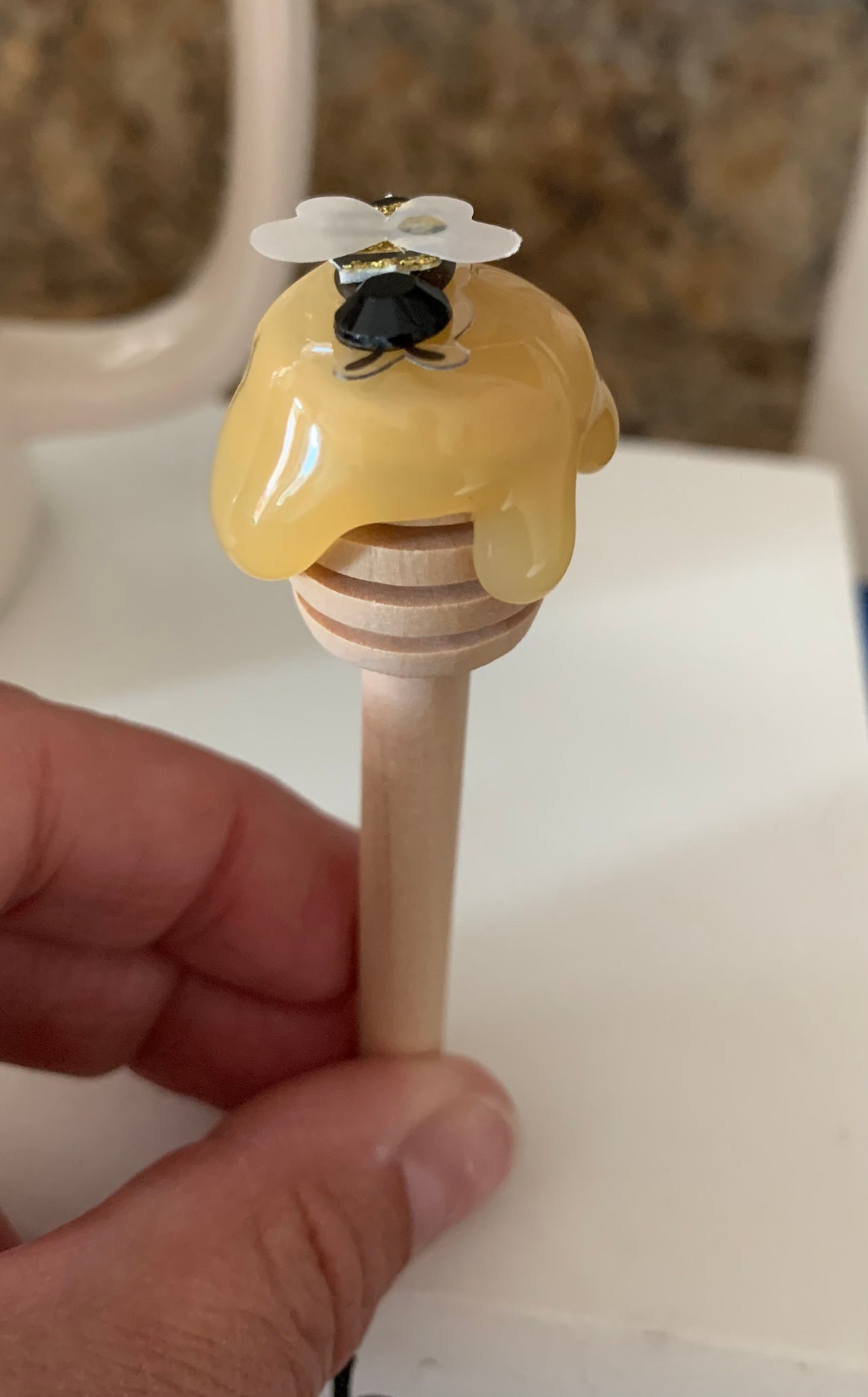 Honey Bee dipper set of 3 Etsy