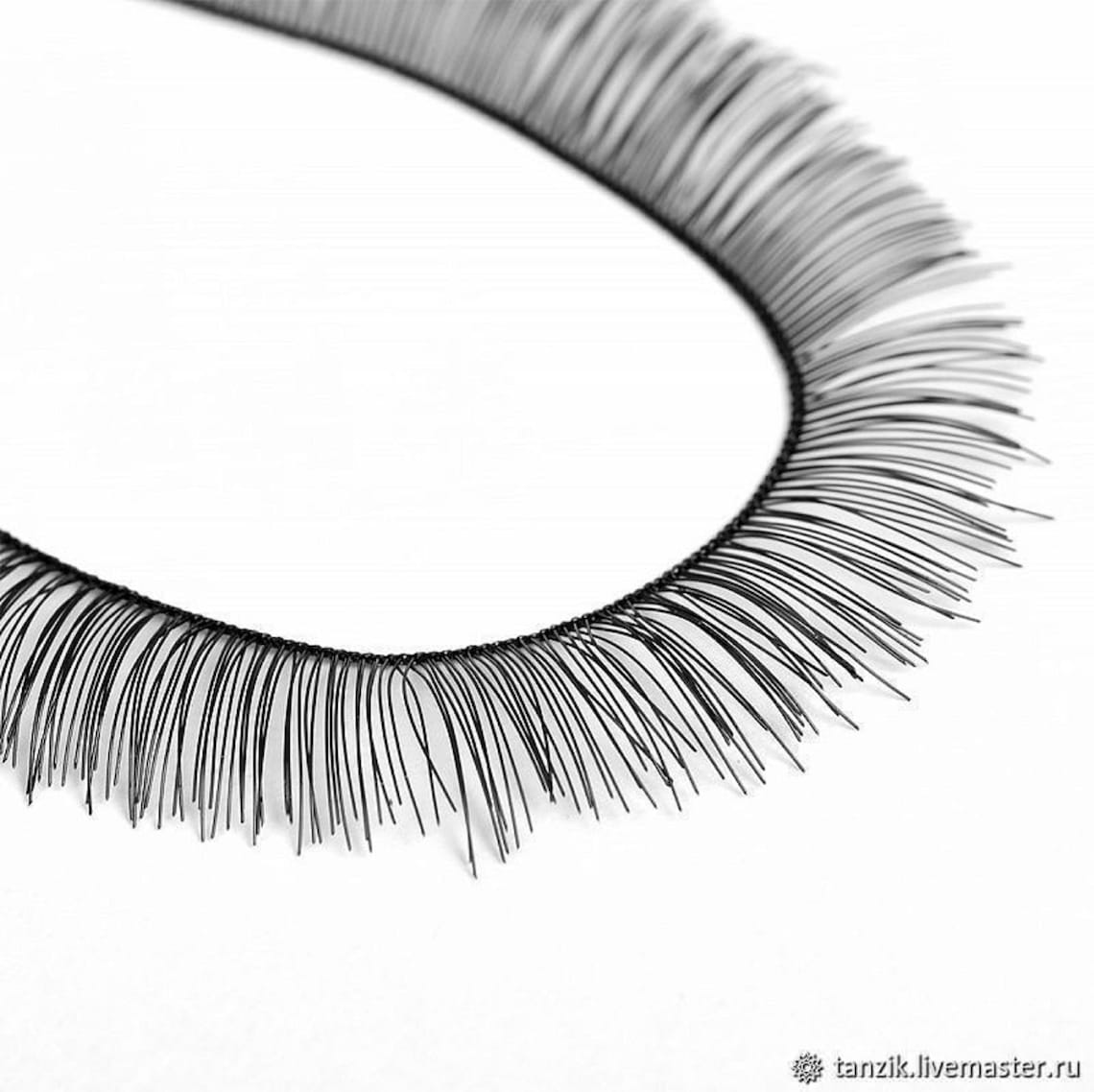 Extra Doll Eyelashes Black6mmx20cm Doll Making Eyelashes | Etsy