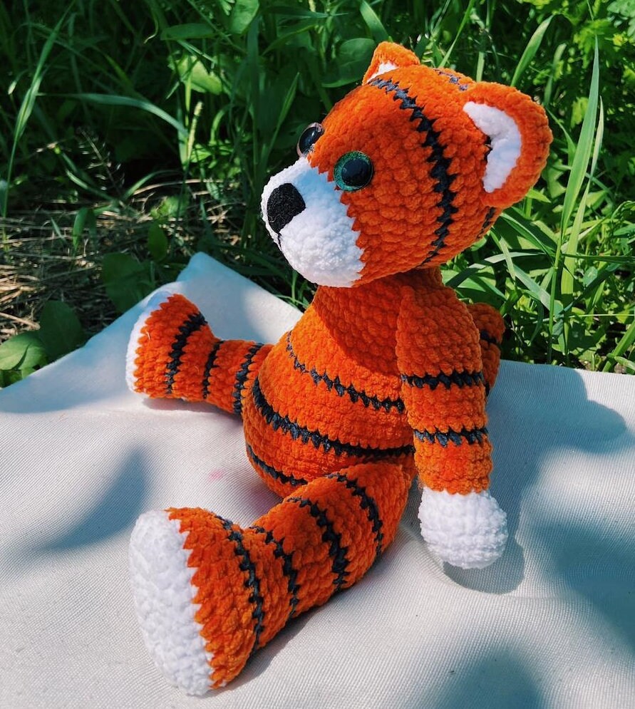 Crochet Tiger
 Crochet tiger pattern Crochet pattern Tiger PDF tutorial