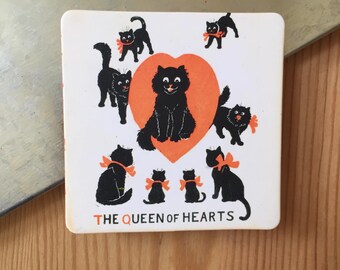 Cat Lovers "The Queen Of Hearts" MAGNET For | Fridge Decor | Wall Decor | Gift Ideas |