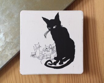 Cat Lovers "The Black Sheep......oops  The Black Cat"   MAGNET For | Fridge Decor | Wall Decor | Gift Ideas |