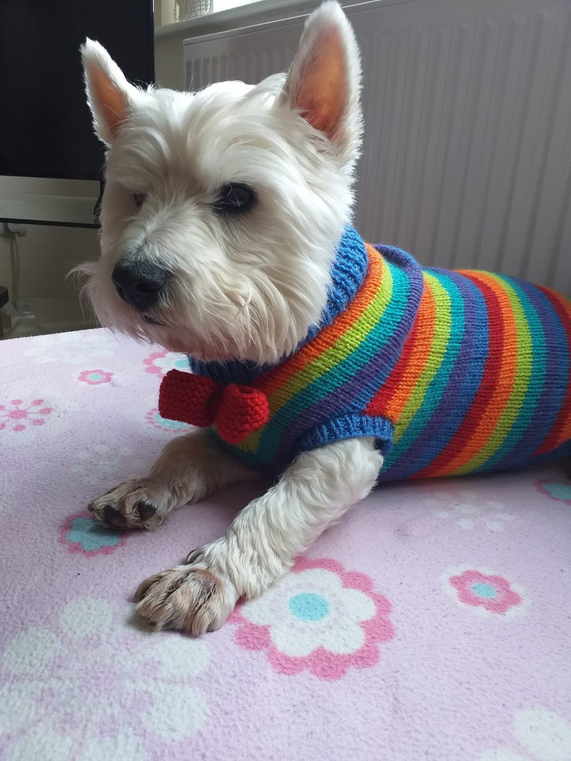 fox intarsia sweater