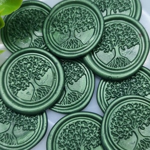 Tree of Life Seal Adhesive Wax Seal | Wax Stamp | Wedding Wax Stickers | Invitations Wax Stickers