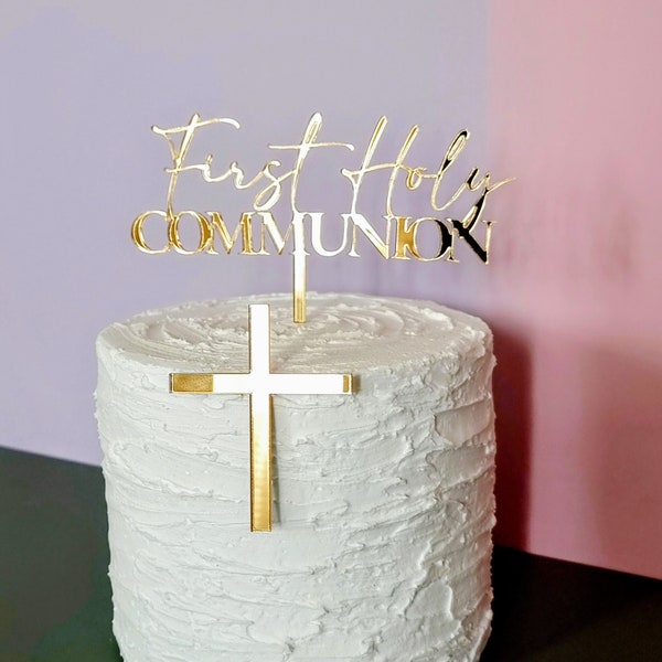 First Communion Cake Topper | Weddings | Events | Anniversary