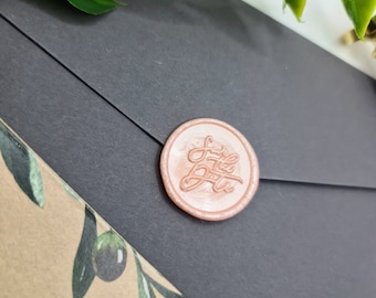 Save the Date Seal Adhesive Wax Seal | Wax Stamp | Wedding Wax Stickers | Invitations Wax Stickers