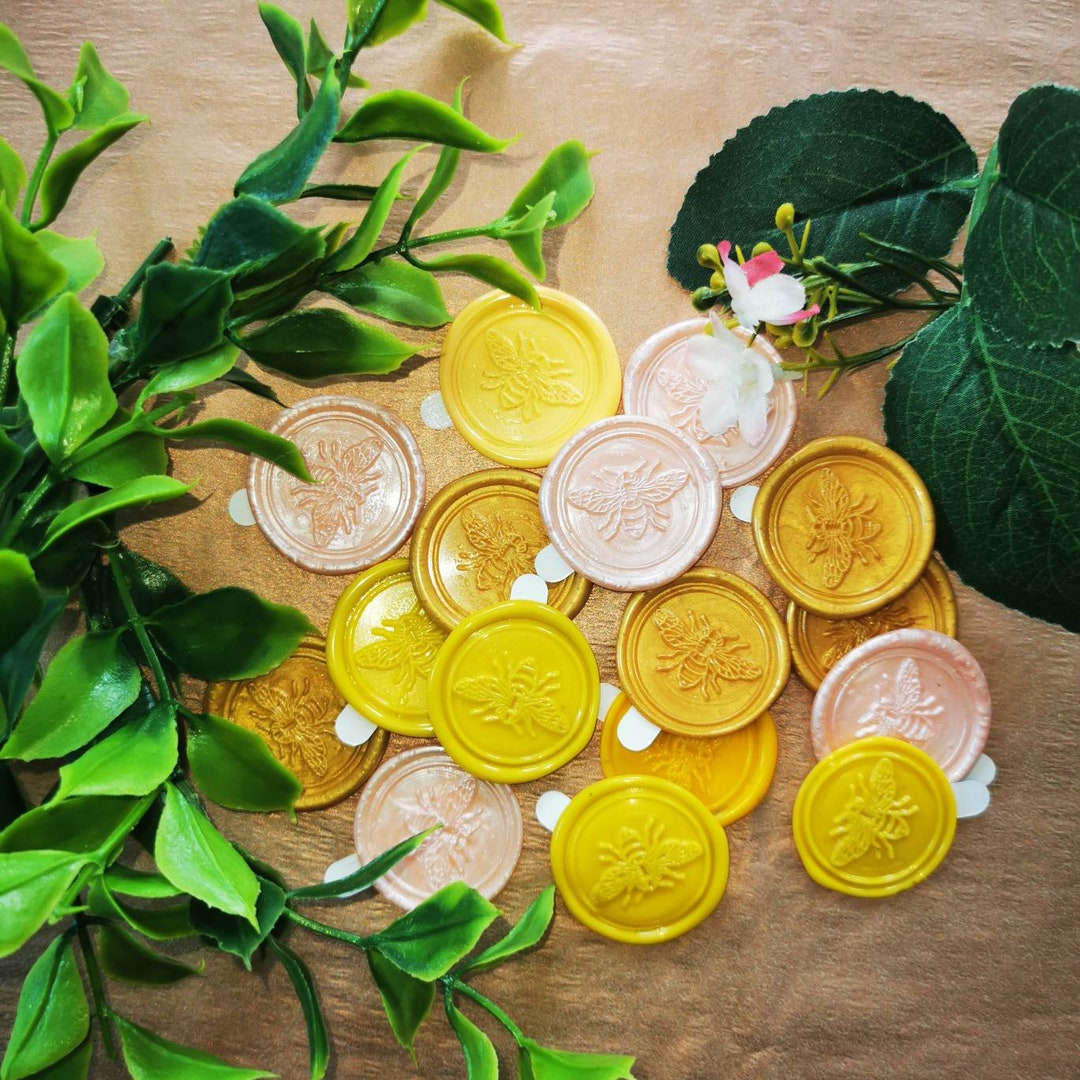 Bumble Bee Seal Adhesive Wax Seal Wax Stamp Wedding Wax Etsy