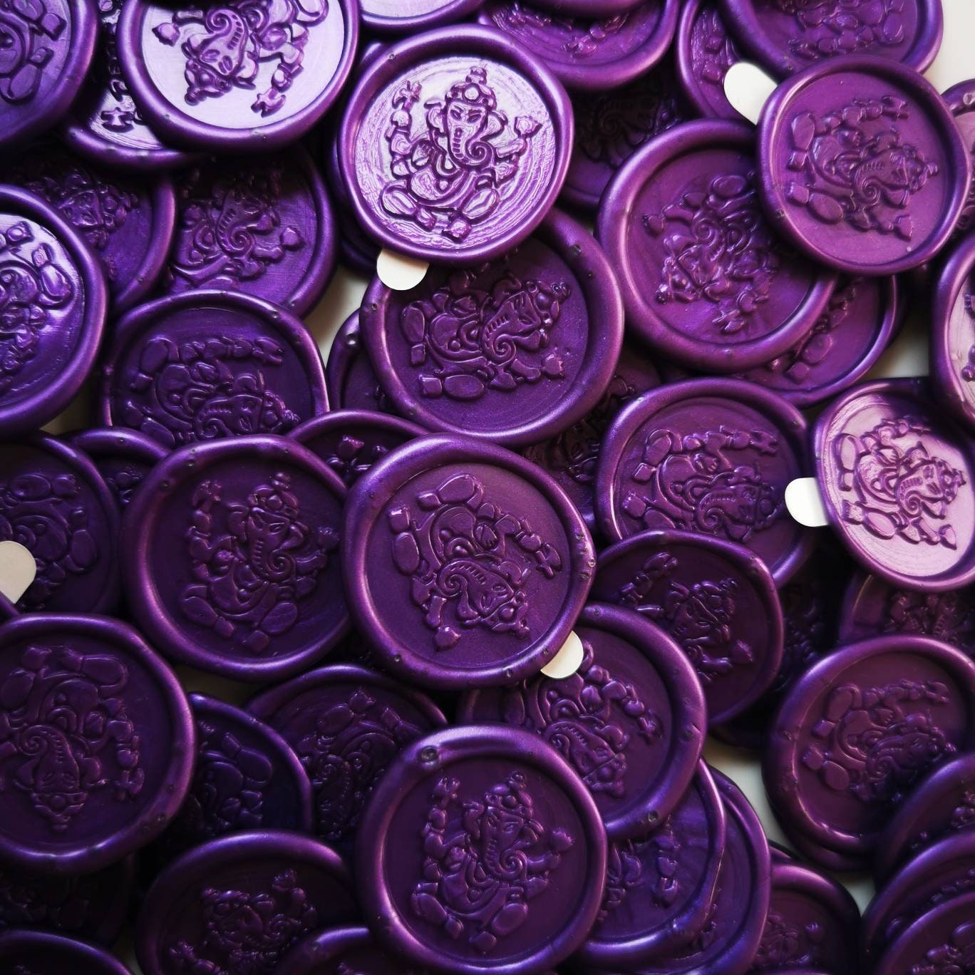 Ganesh Seal Adhesive Wax Seal Wax Stamp Wedding Wax Etsy UK