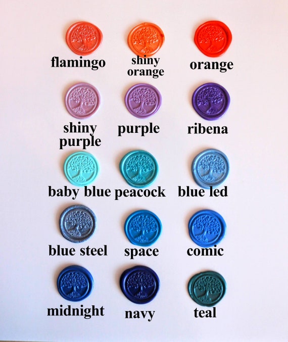 Wax Seal Stickers For Wedding Custom Name 2 Letters Sealing Wax Stickers  With Self Adhesive Tape