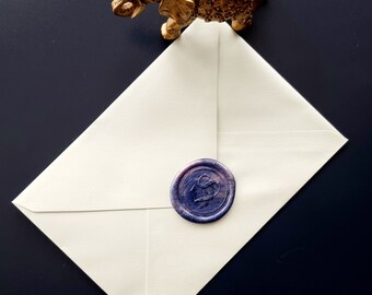 K&S Monogram Seal Adhesive Wax Seal | Wax Stamp | Wedding Wax Stickers | Invitations Wax Stickers