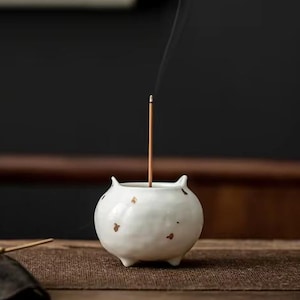 ceramic incense holder, incense burner