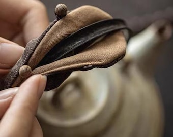 Porta teiera, Copri manico teiera, Impugnature per teiere calde, Panno per teiera resistente al calore