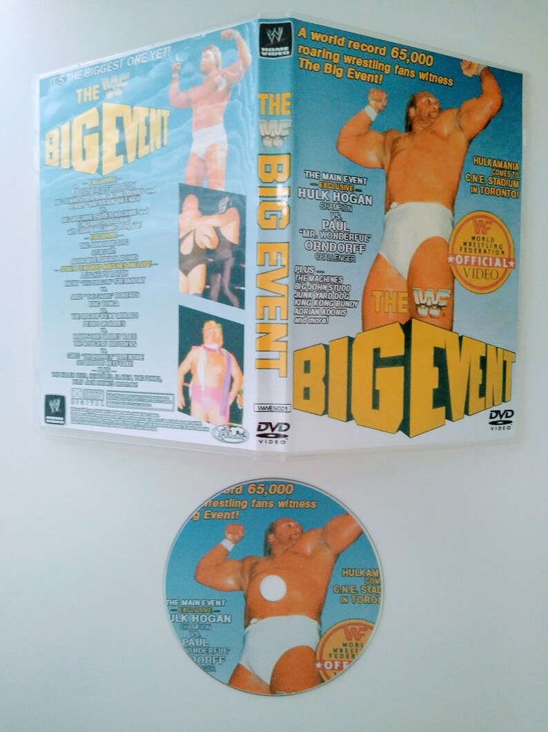 WWF 1986 BIG EVENT Dvd Case Etsy Finland wwf-1986-big-event-dvd-case-etsy-finland