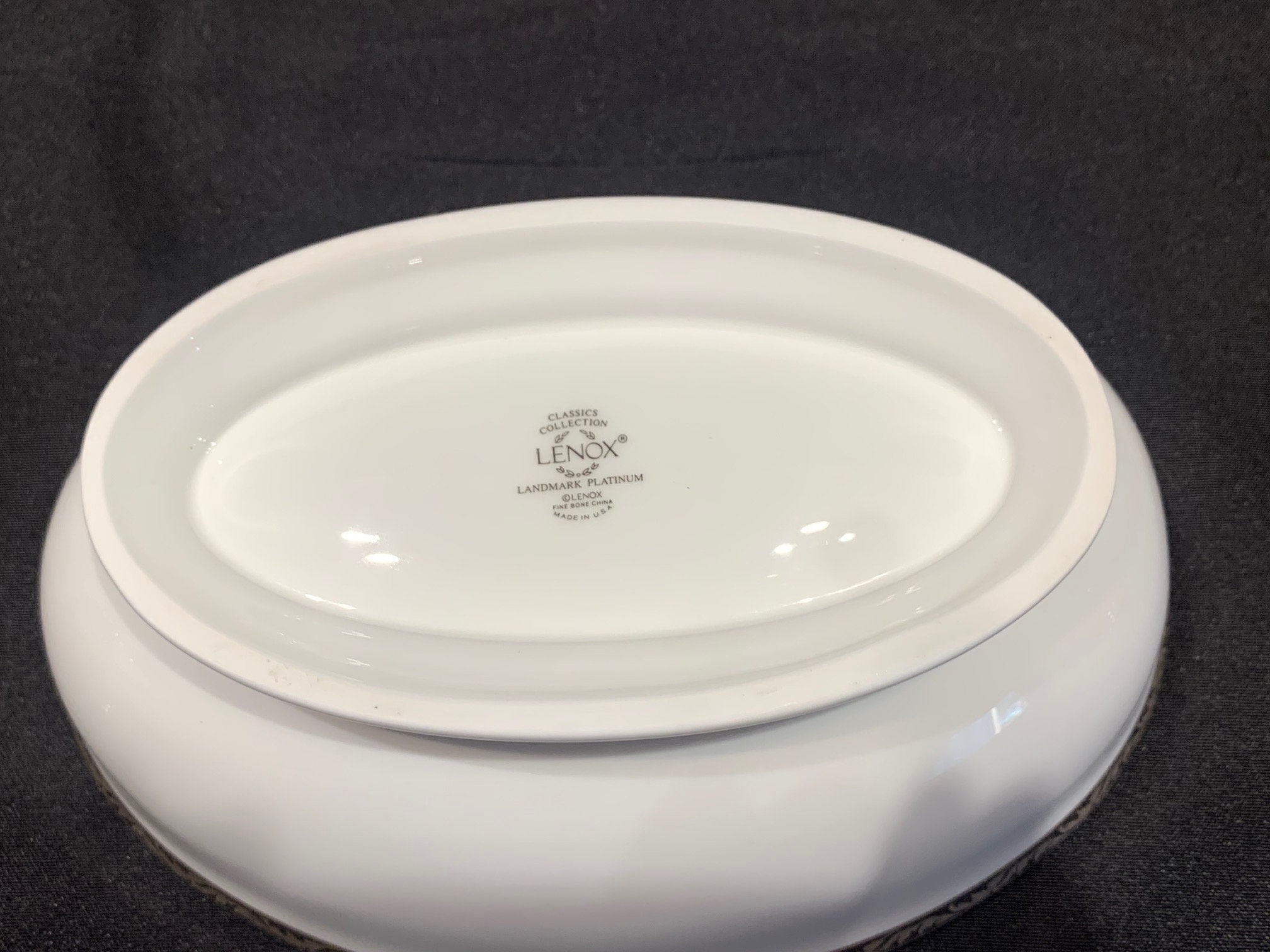 Lenox Landmark Platinum China Etsy