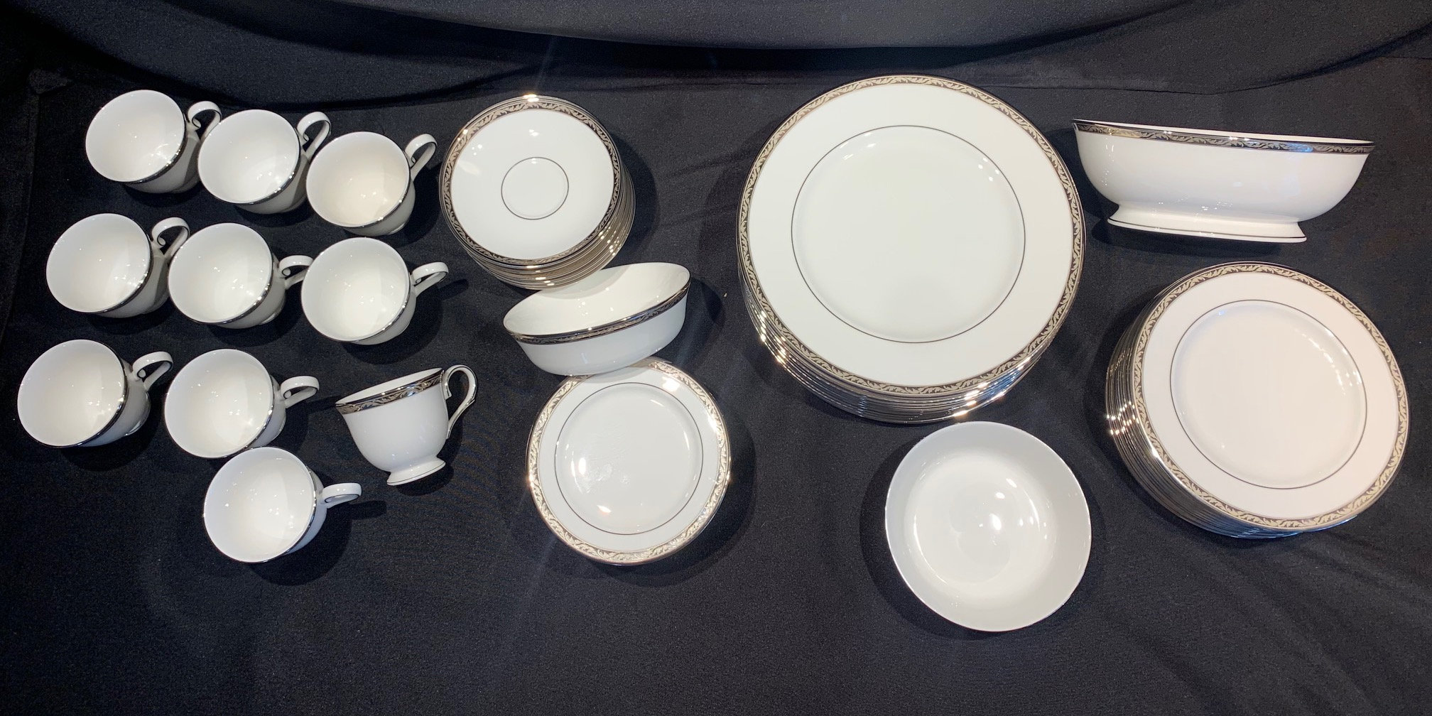 Lenox Landmark Platinum China Etsy