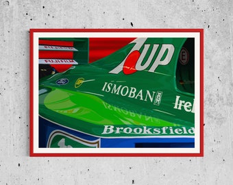 7Up - Jordan 191 Art - Michael Schumacher - Limited Edition of 7