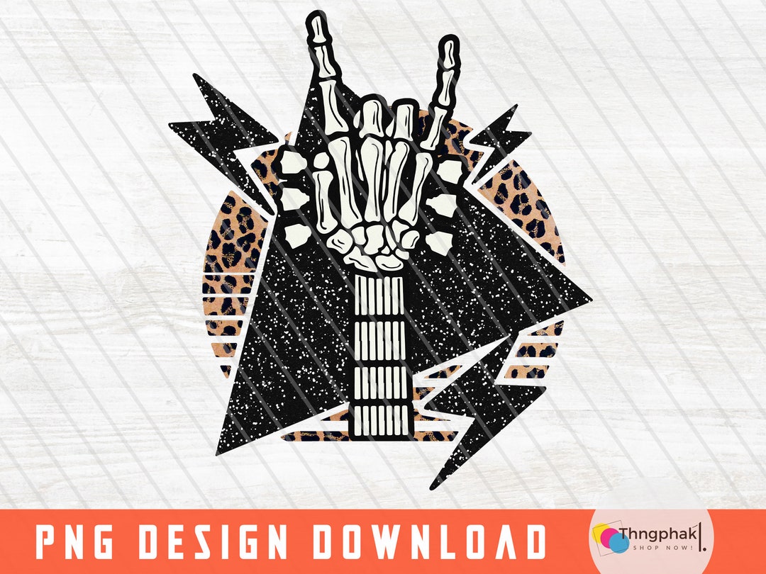 Rock Png, Rockers T Shirt Design, Rock Sign Guitar Png, Rock Sign Png ...