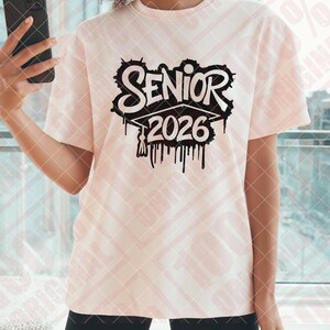 Senior 2026 Svg, 2026 senior split Svg, class of 2026 Svg, graduation Svg, 2026 graduate Svg, senior graduation png, school pride Svg image 2