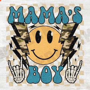 Retro boy png, little boy png design, Mama’s Boy png, Little Boy Sublimation