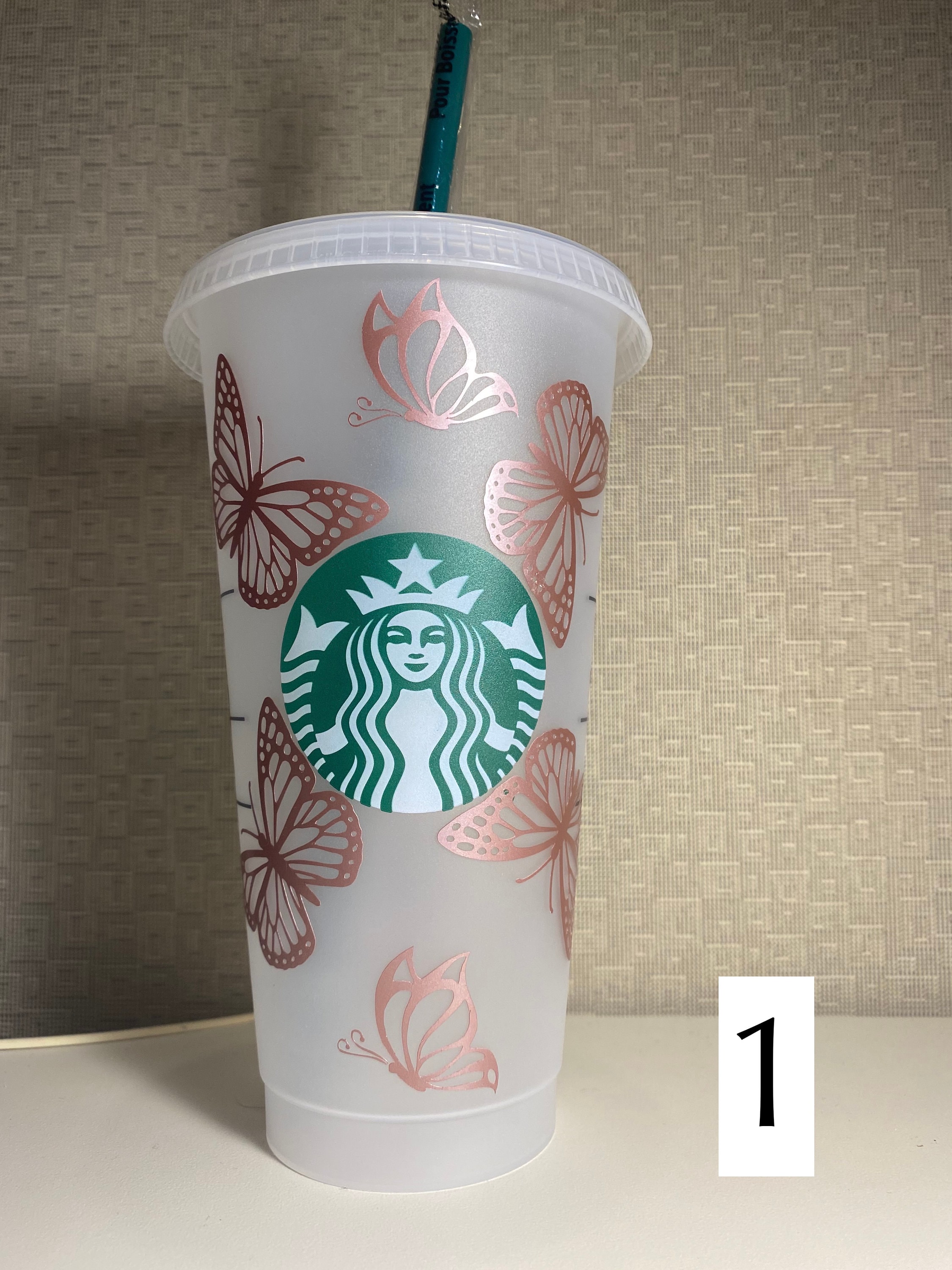 Custom Starbucks Cup Etsy