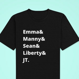 Degrassi | Names List | The Next Generation T-Shirt