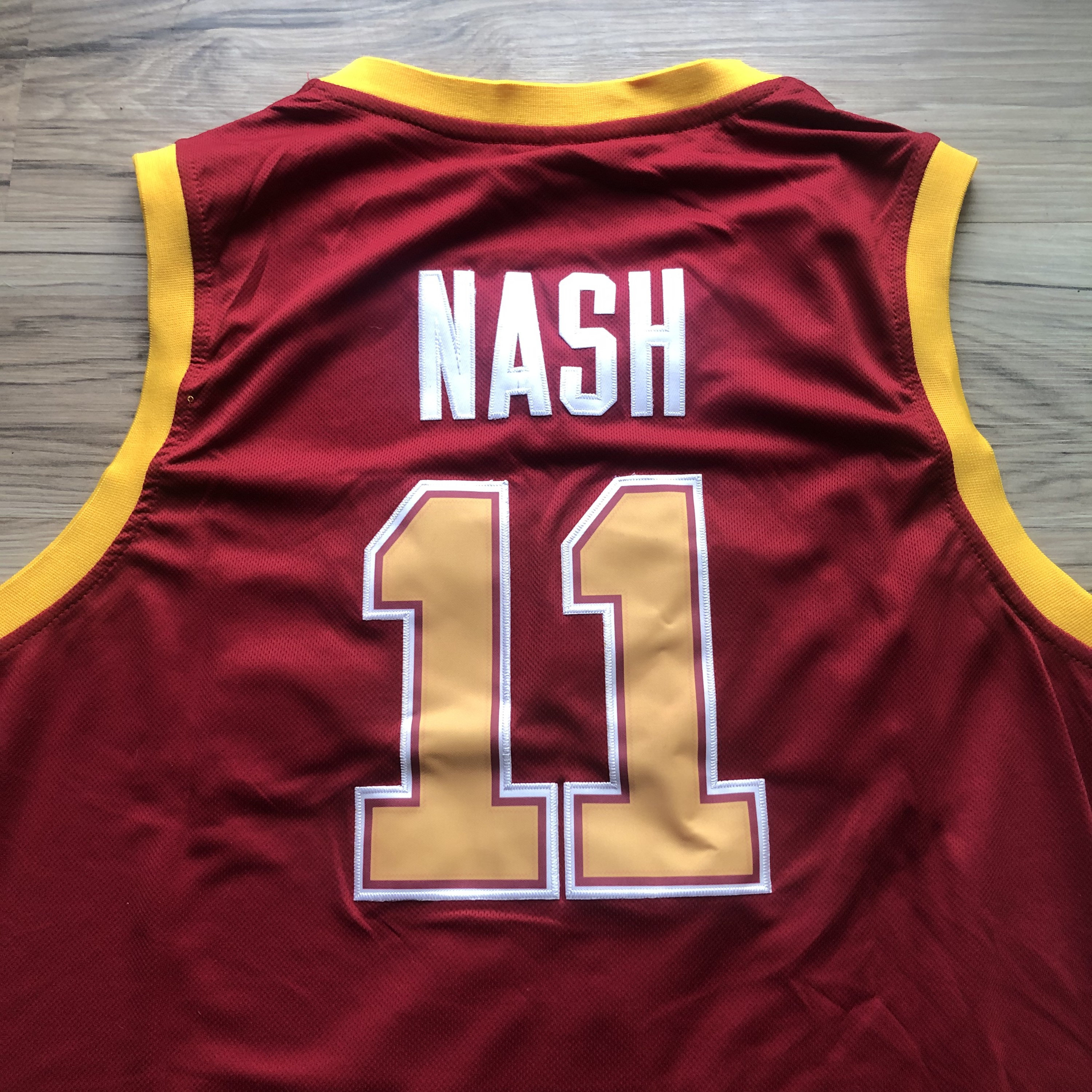 Neu Steve Nash 11 Santa Clara Throwback Jersey Etsy