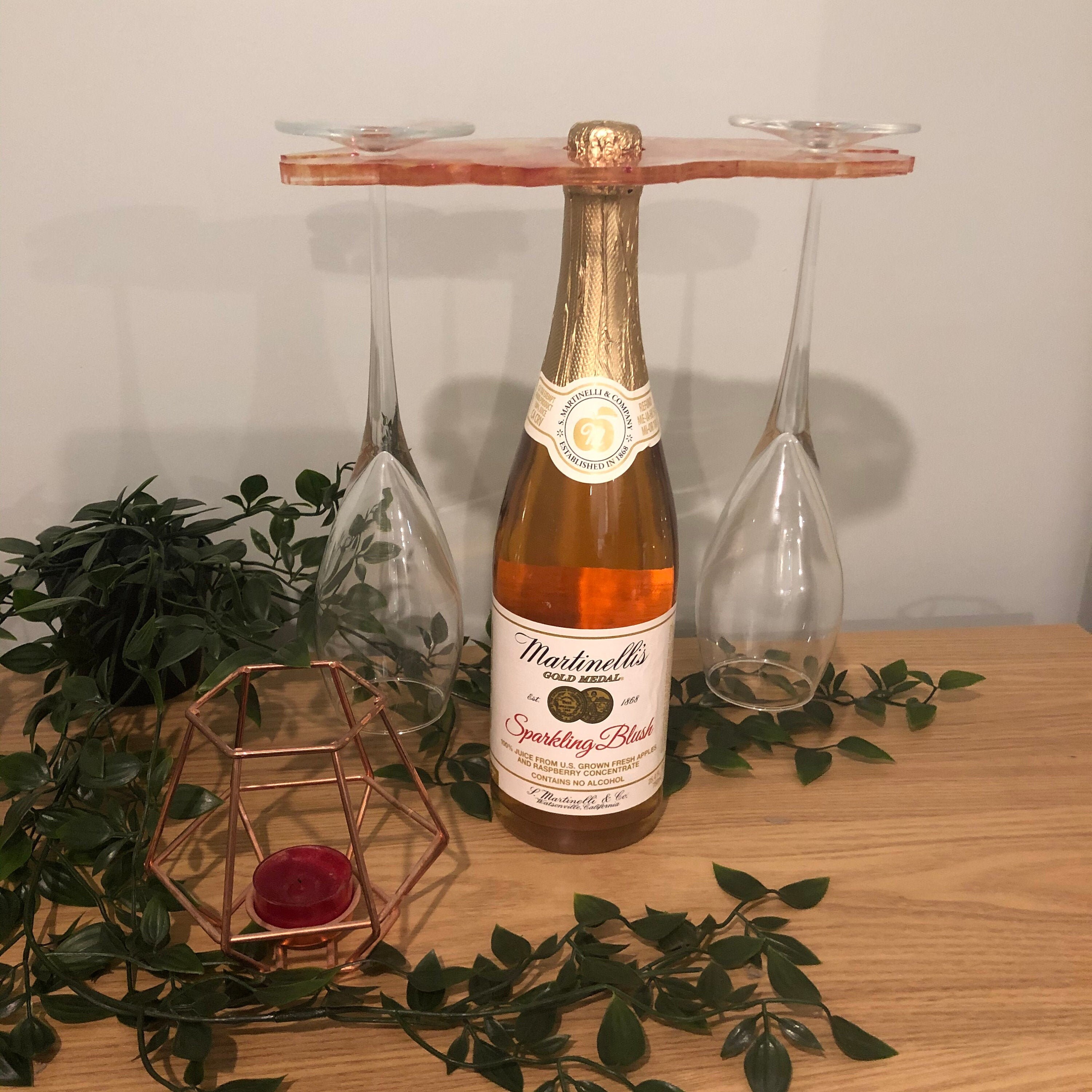 Handmade Wine or Champagne Glass Holder Small Etsy