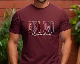 Dad Of Girls Shirt, Dad To Be Shirt, Girl Dad Tshirt, 1st Fathers Day, Daddys Girl, Fathers Day Gifts, Dad Birthday Gift, Daddy To Be Shirt