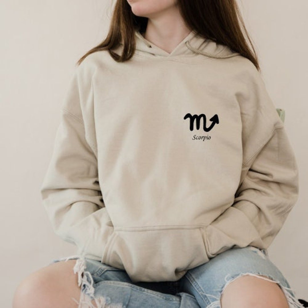 Zodiac Hoodie, Astrology Hoodie, Cute Zodiac Gift, Birthday Gift