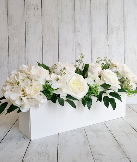 Pure White Peonies Luxury Box