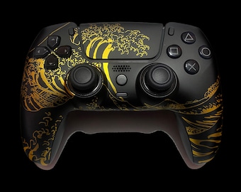 PlayStation 5 DualSense カスタムゴールド Nevermarble Killscreen x Sony DualSense Playstation 5 PS5