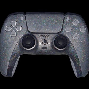 Sony DualSense Custom Controller - Silver Holographic Flakes (PS5)
