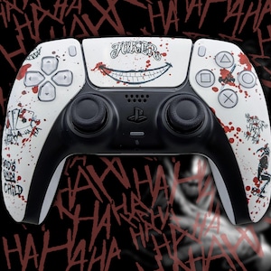 Sony DualSense Custom Controller - White Joker (PS5)