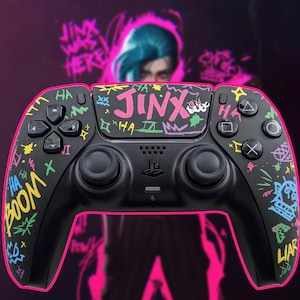 Sony DualSense Custom Controller - Jinx (PS5)