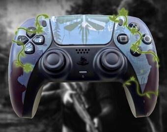 Coque De Manette PS5 Custom – Thème Mortal Kombat, Coque Dure, Déballée Mais Jamais Utilisée