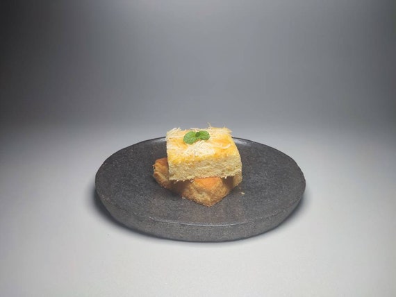 Natural Hot Stone Food Platter, River Stone Plate, Dessert Plate, Kitchenware, Custom Steak Plate.