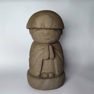 Jizo Buddha Protect Statue for children soul,  Buddha Sculpture, Home Decor Art,  Buddha Figurine, Buddha Stone