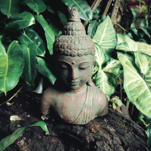 Buddha head Statue Living Home Decor, Protector | Buddha Sculpture | Home Decor Art | Buddha Figurine | Buddha Stone