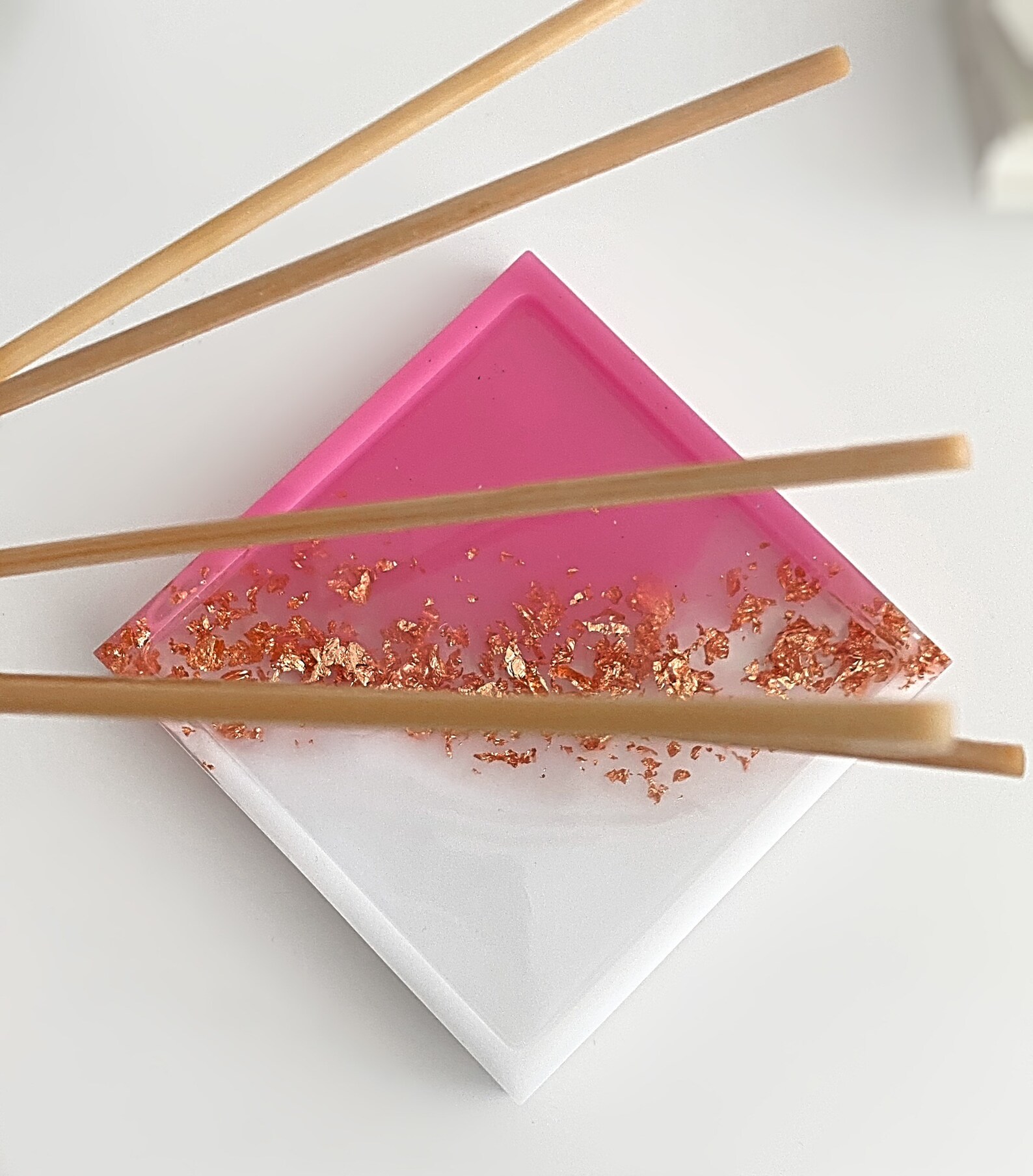 Resin Square Trinket Tray Etsy