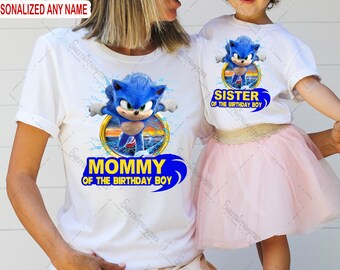 Sonic Grade Shirt for Boys, Back to School Shirt, Cartoon Shirt, Gift for First Grader, Unique Sonic Shirt, 1st Grade Shirt