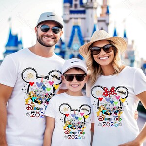 Disney Family Trip Shirt, Disneyland Shirt, Disney Custom Matching Shirts, Disney Vacation T-shirt, Magical Castle Shirt, Disneyworld Shirt