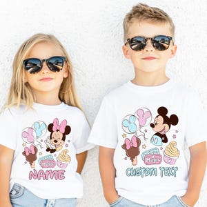 Mickey Pastel Park Snacks Shirt, Magical Kingdom Shirts, Snacks Shirts, Custom Disney Matching Shirts, Disney Park Treats Shirt