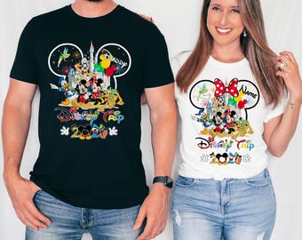 Custom Disney Trip 2026 Shirt, Disney Trip shirt, Disney Family Vacation Shirts, Disney Family Matching Shirt, disney world family Tees 2026