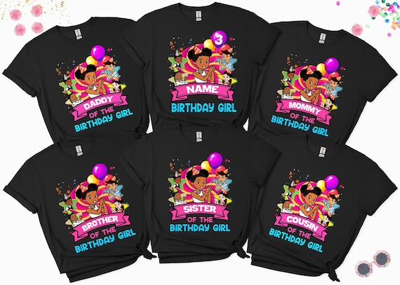 Gracie Custom Birthday Shirt, Gracie Matching Shirts, Gracie Birthday Girl Shirt, Dolls Birthday Party Shirts, Gracie Cute Shirt