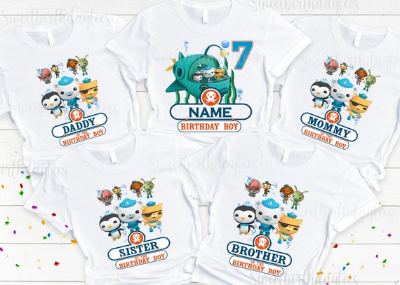 Octonauts Birthday Shirt Octonauts 