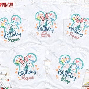 Magic Kingdom Birthday Shirt, Disney Castel Birthday Shirt, Disney ...