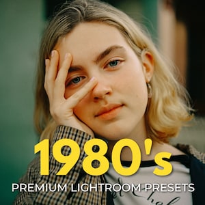 1980 LIGHTROOM mobile & desktop PRESET 12 Retro Presets, Film Preset, Lifestyle Blogger Presets, Influencer Preset Vintage Presets