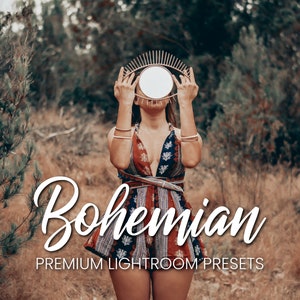 4 Bohemian Lightroom Presets Boho Presets, Instagram Filter, Vintage Preset, Moody Rich Presets for Blogger, Bohemian Presets,Rustic Presets