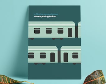 ダージリン急行 16x12インチ ウェス・アンダーソン監督映画ポスター