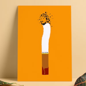 Pulp Fiction Hidden Detail Poster | Tarantino Minimal Poster Print, Wall Art, Home Decor, Movie Gifts