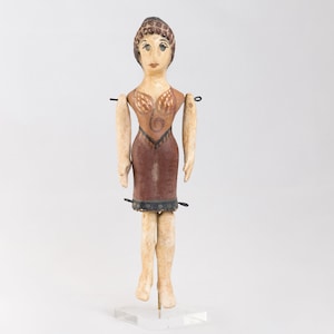 Greek Mycenaean Doll hand made, ancient toy, museum copy